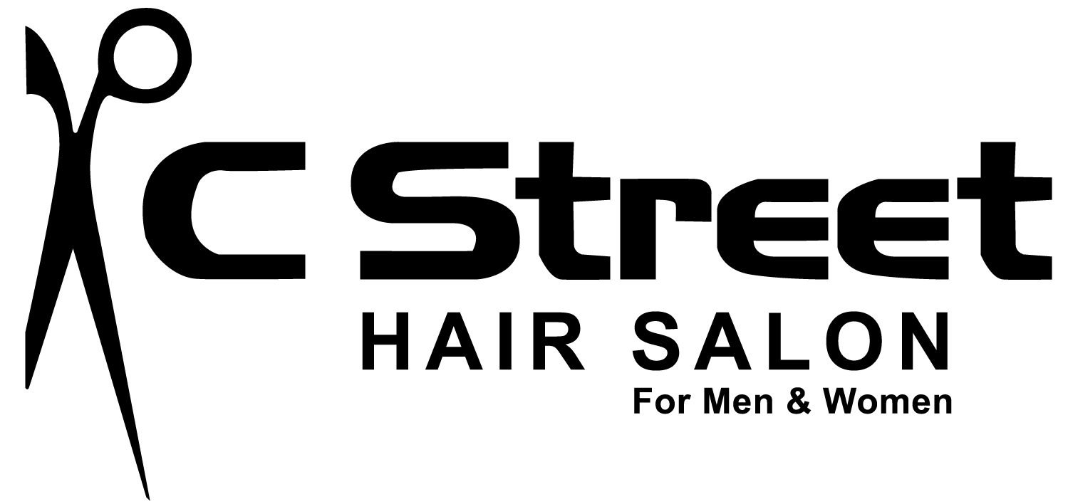 C Street Hair Salon logo black